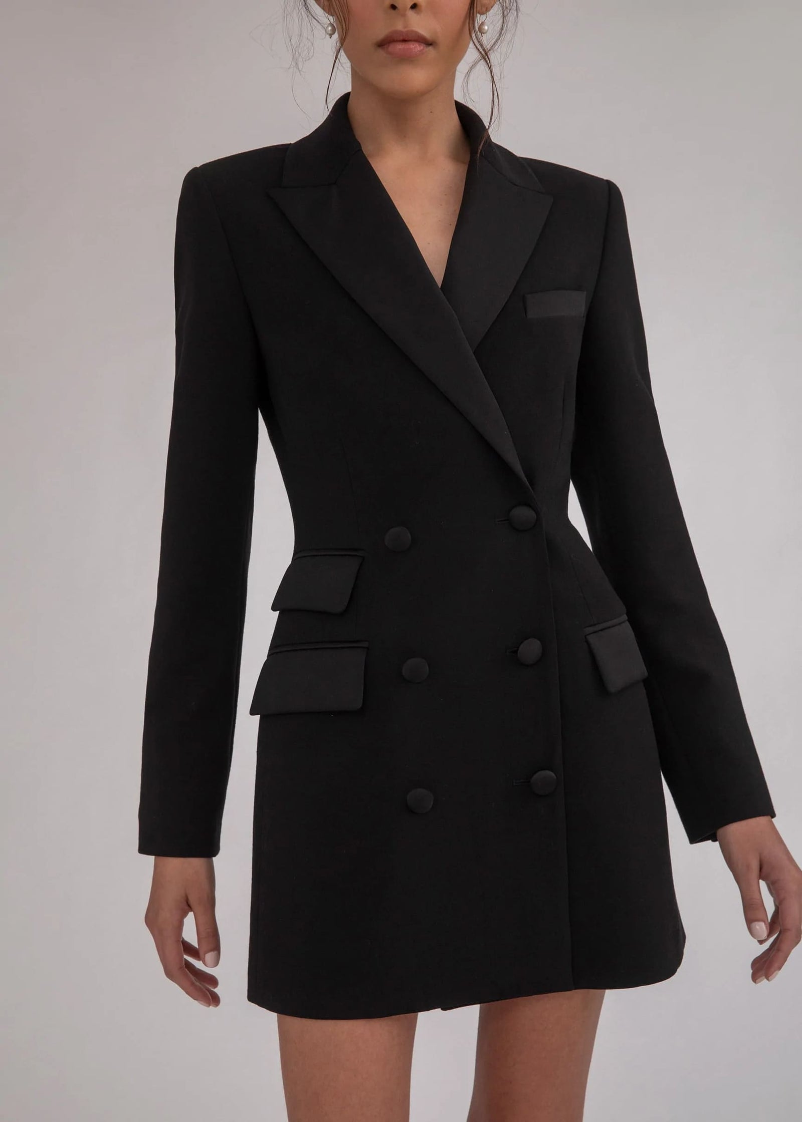 Theo Tuxedo Dress – Blaize Caprice